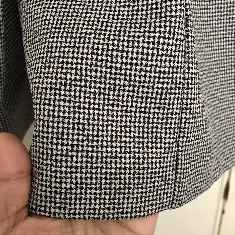 Perceptions Hound Tooth Pattern Blazer - image 3